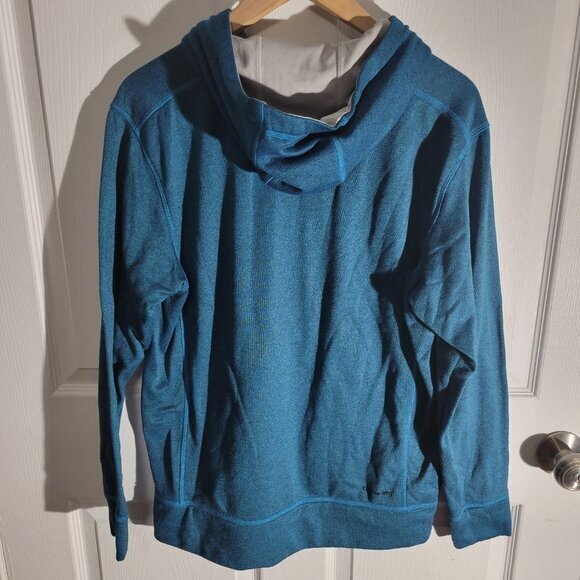 Adidas Hoodie-Blue-Women's‎ MED - Picture 4 of 5